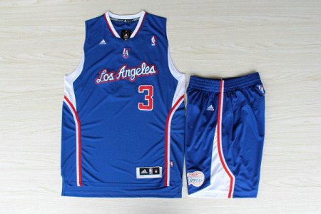 Maillot De Basket Los Angeles Clippers Chris Paul 3 Bleu Survetement